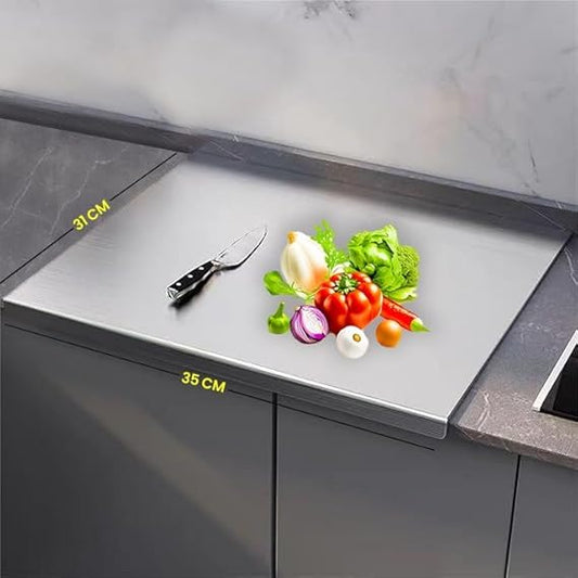 Stainless Steel Chopping Board (35x31cm)